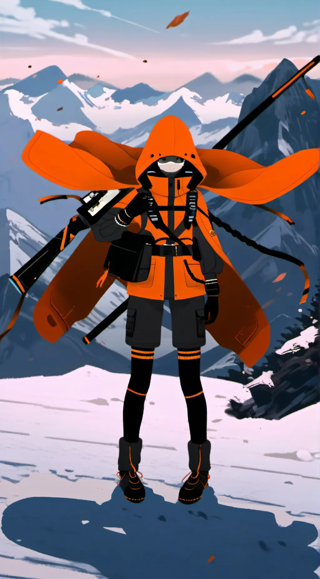 ai character: Ray background