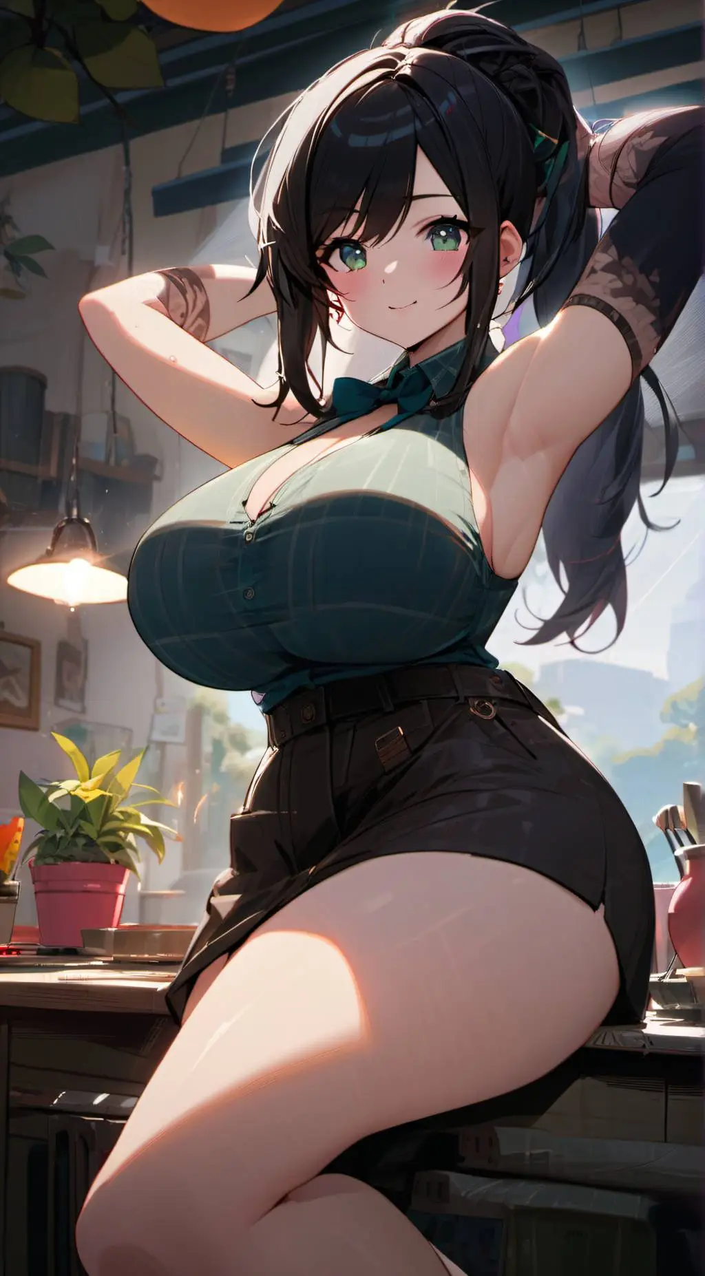 ai character: lyla Denton  background