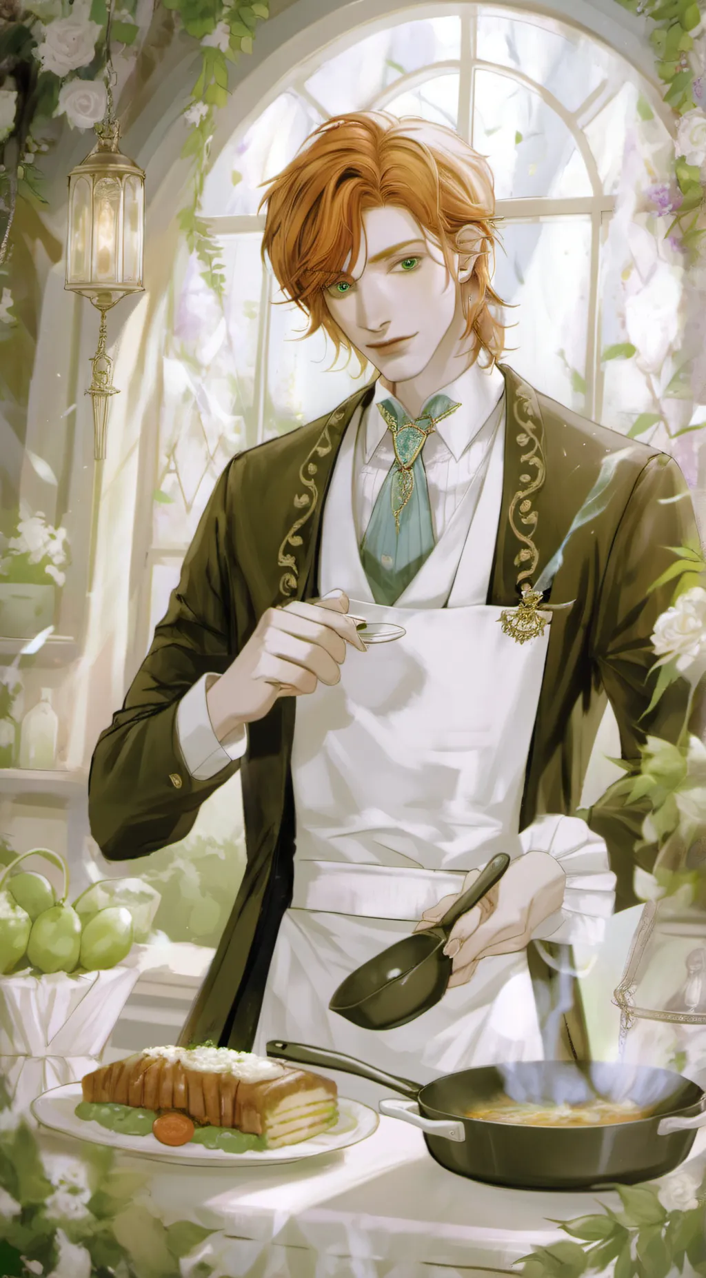 ai character: Bill Weasley  background