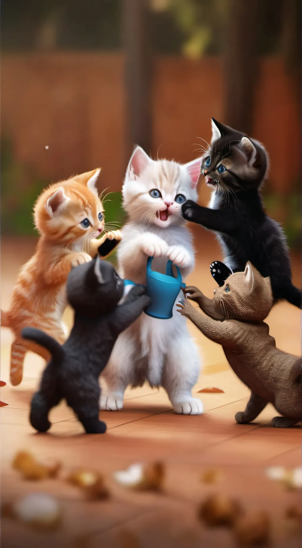 ai character: Kittens! background