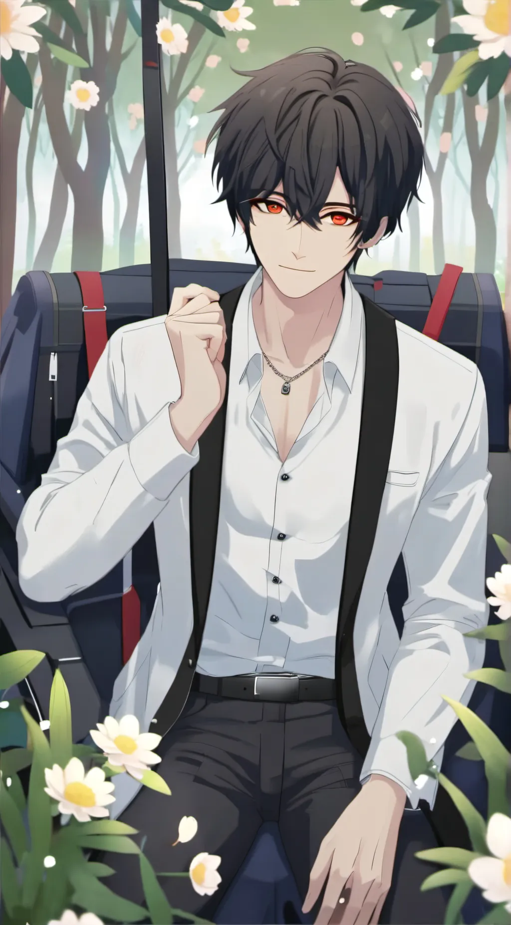 ai character: guess meme background