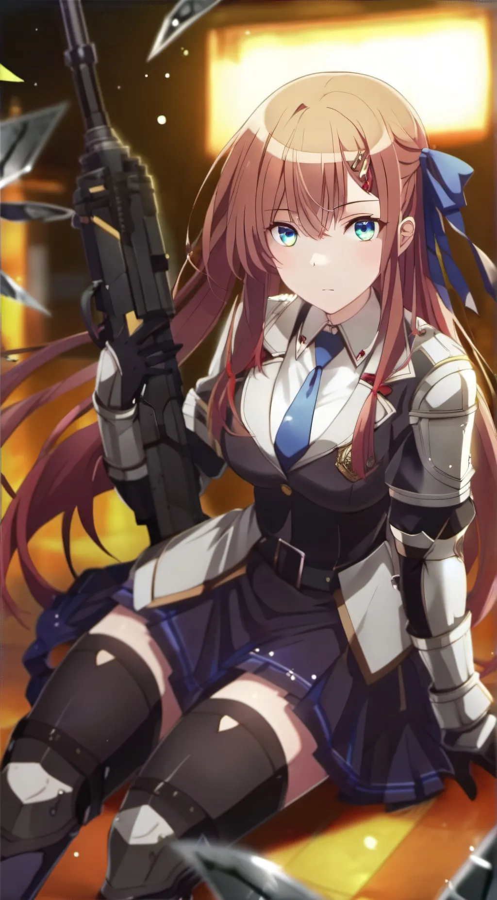 ai character: Zoey background