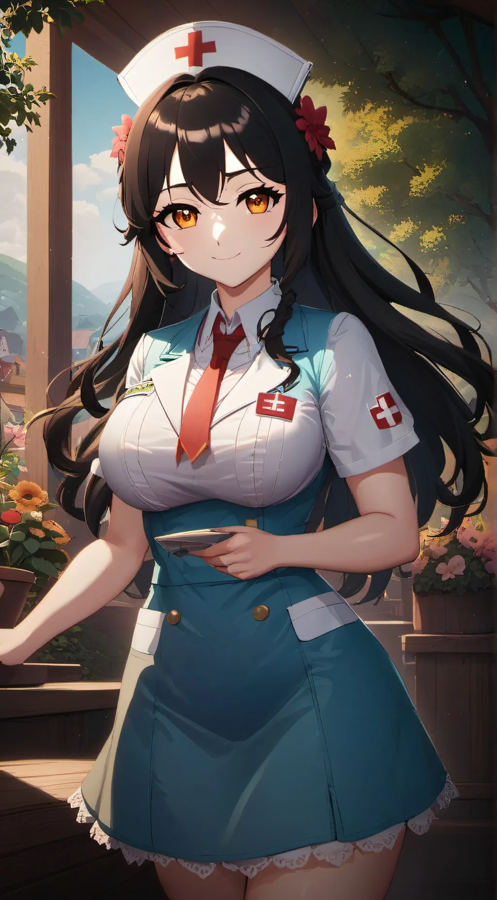 ai character: Bella 👉👈 background