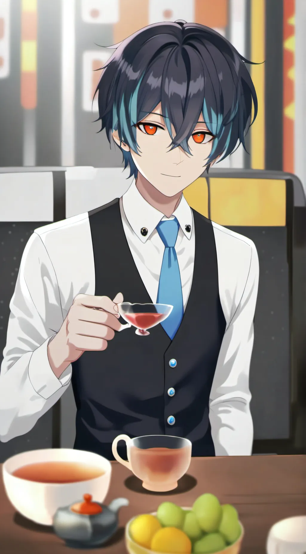 ai character: Coel background