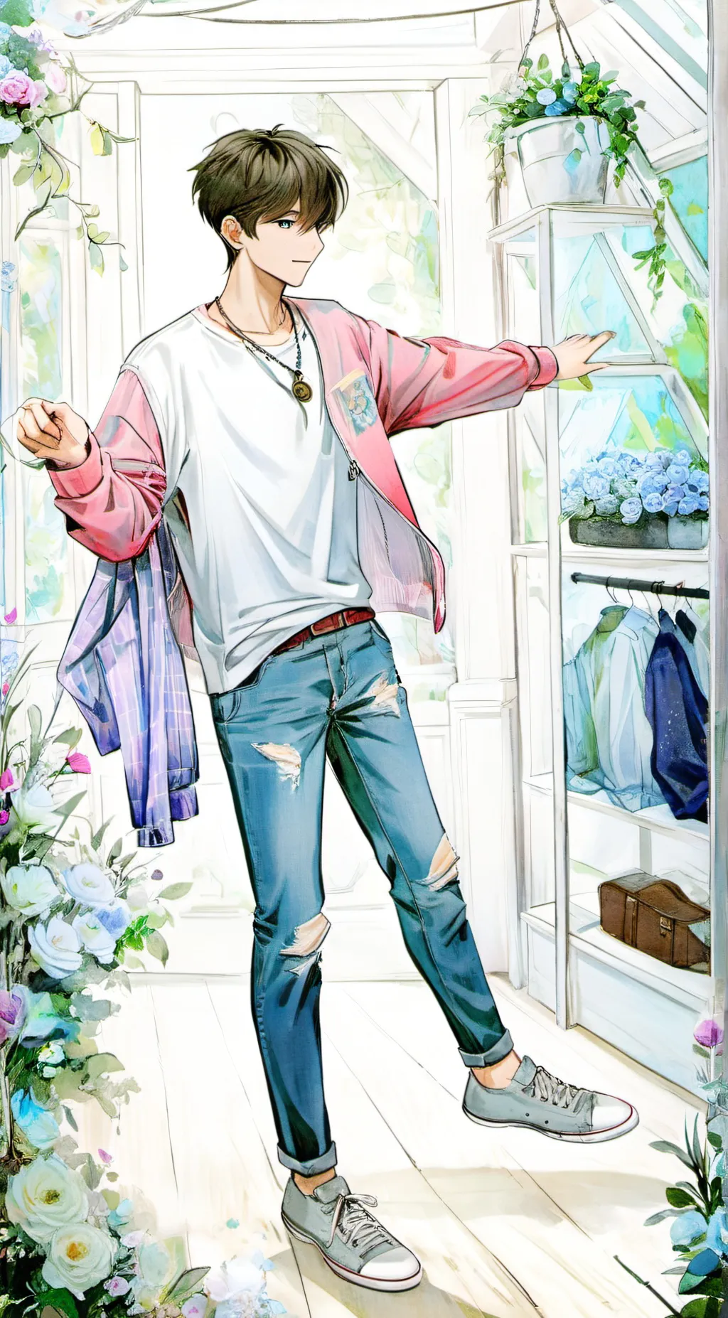 ai character: daniel background