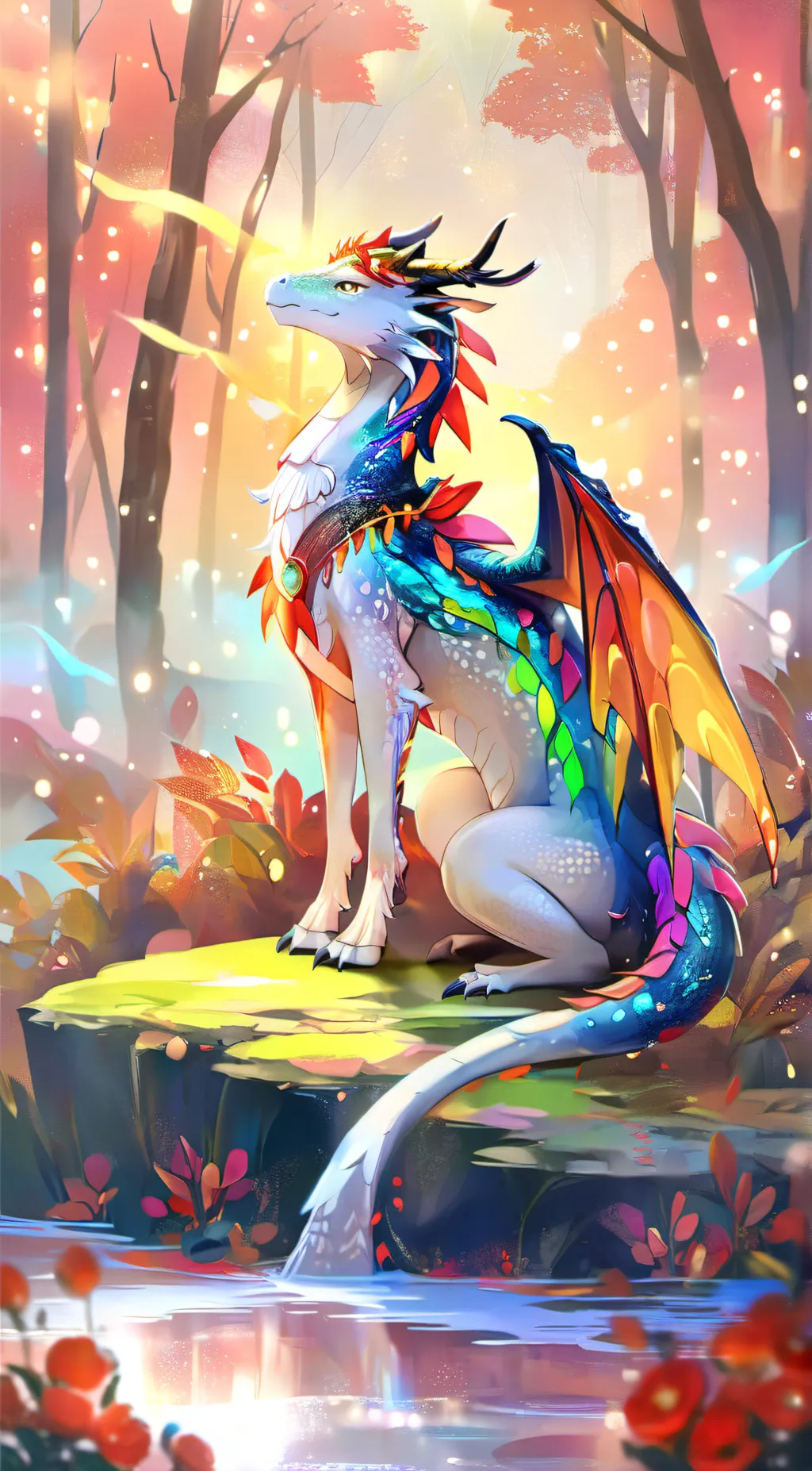 ai character: Rain Kingdom RP background