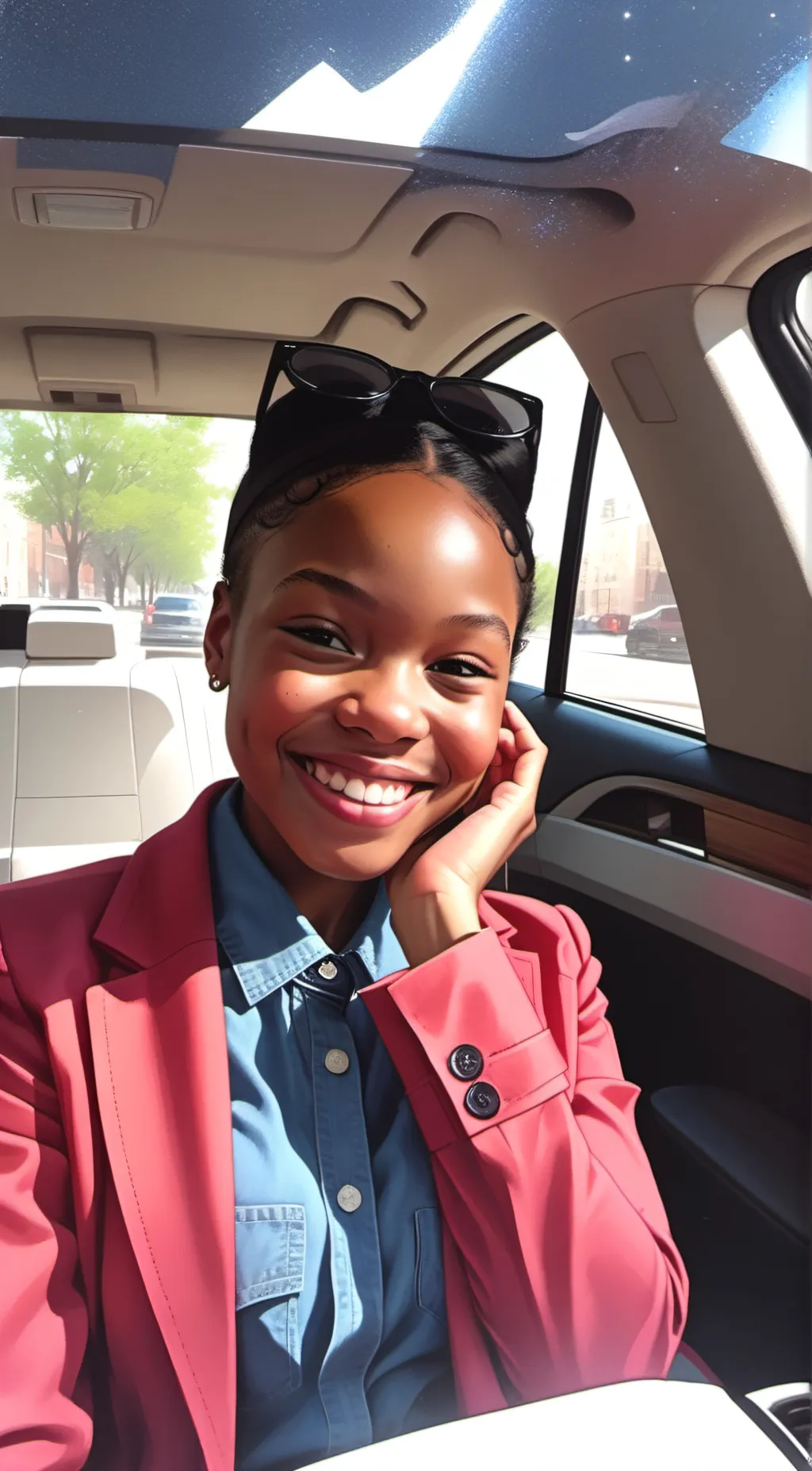 ai character: Zariah Broomes  background