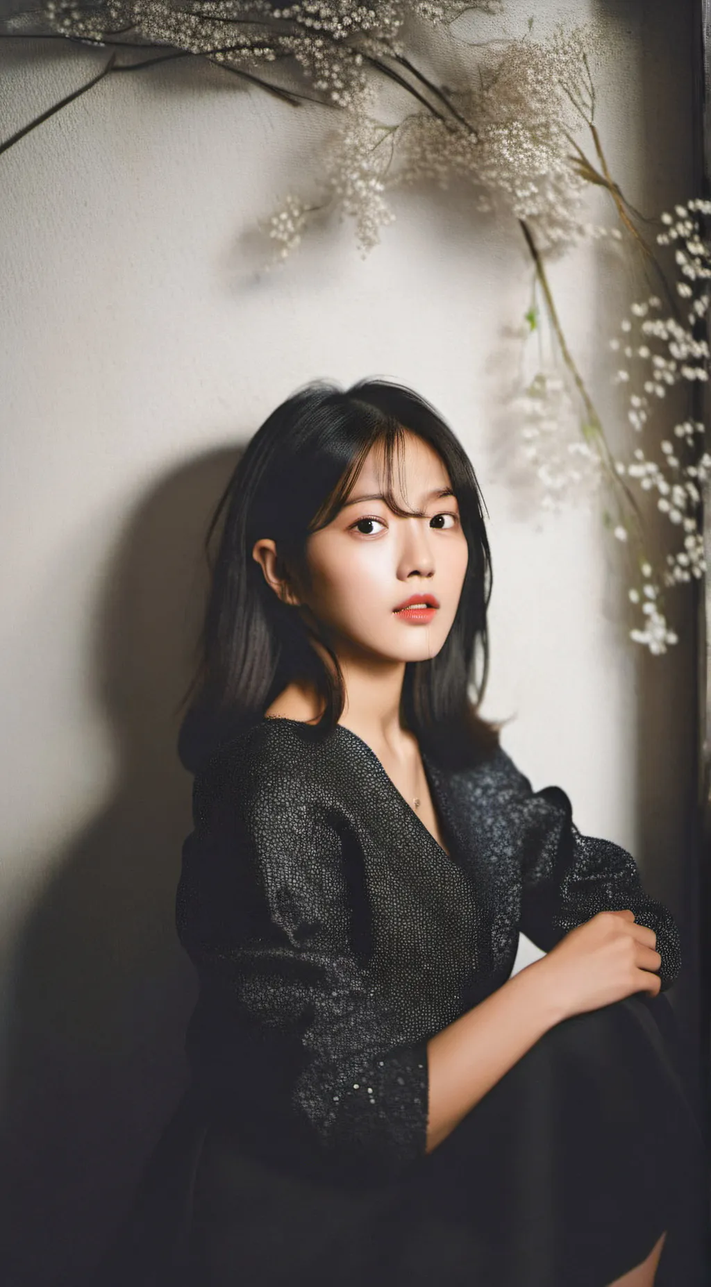 ai character: Eunsoo  background