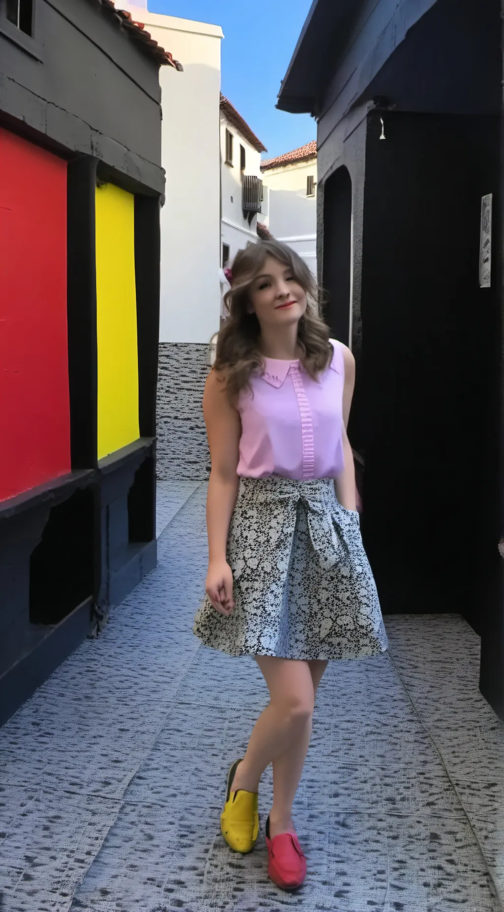 ai character: Torch background