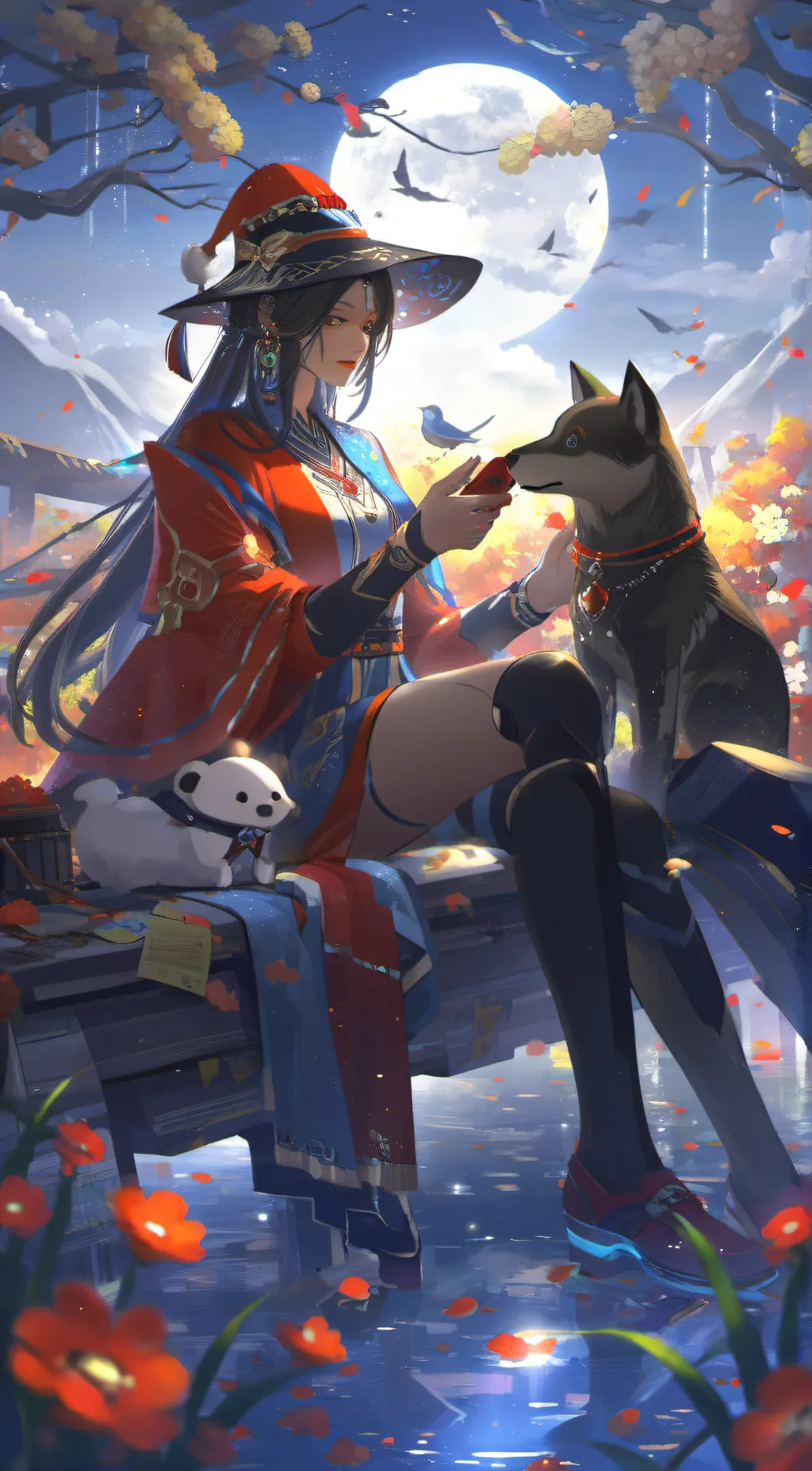 ai character: elly background