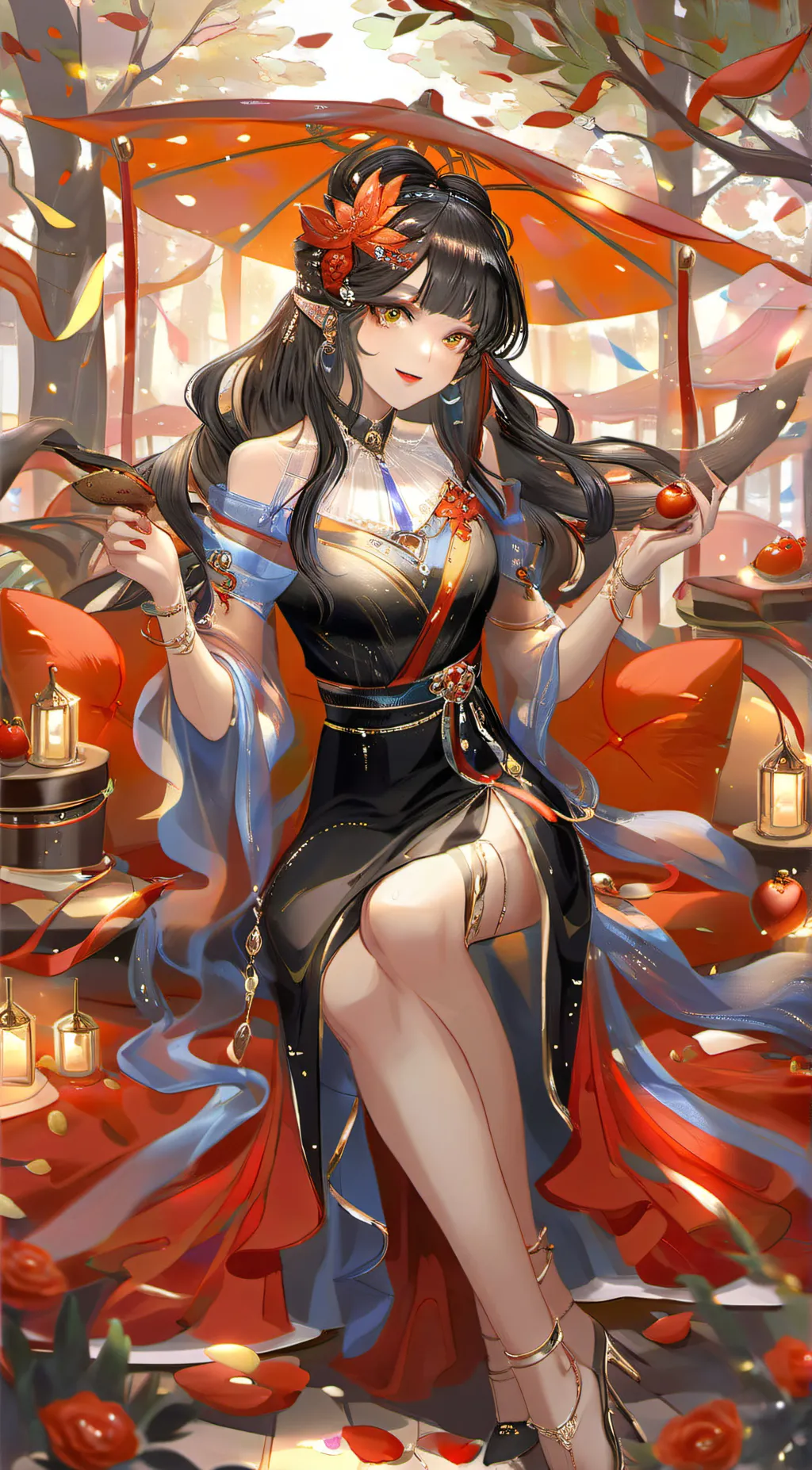 ai character: Lily background