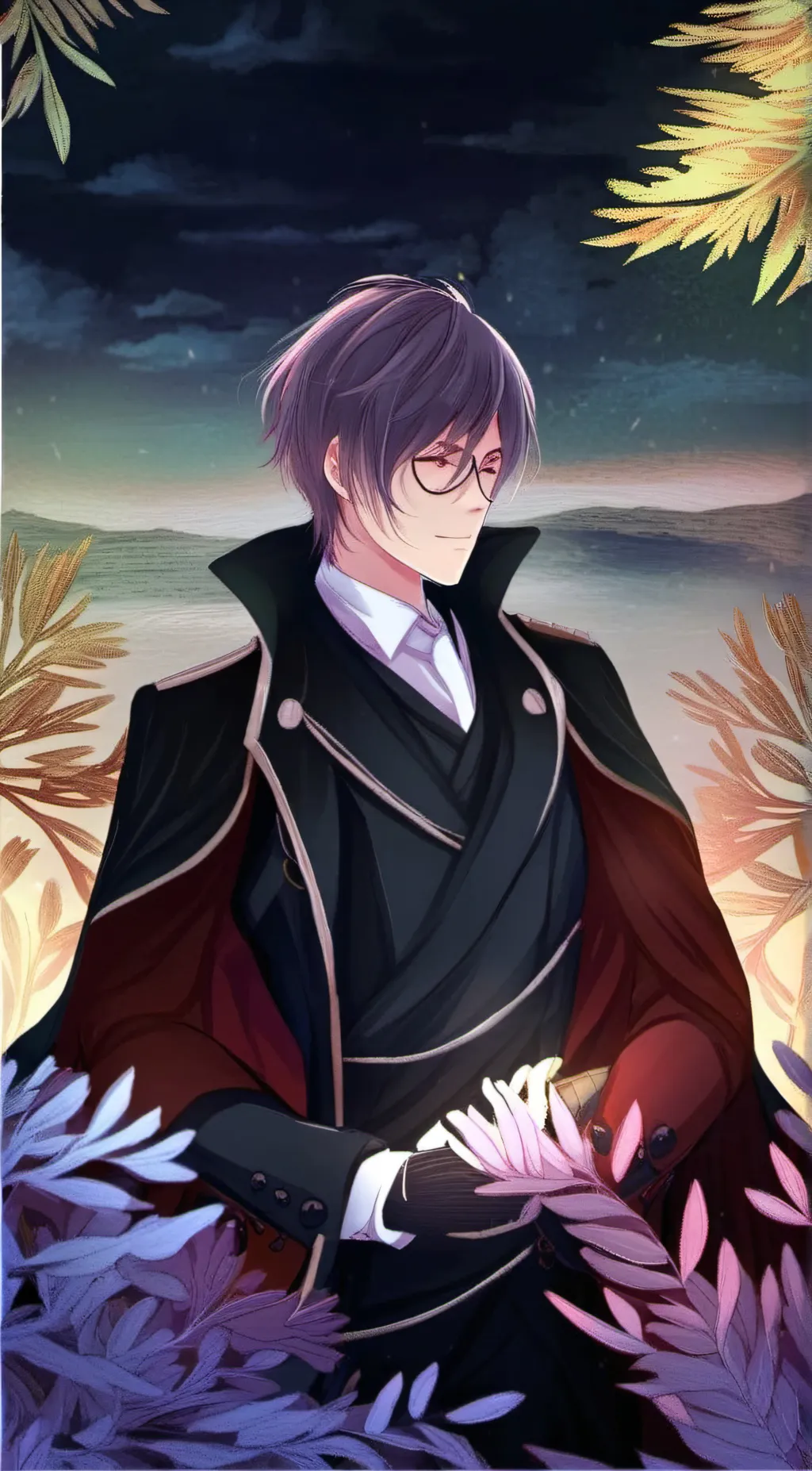 ai character: reiji sakamaki  background