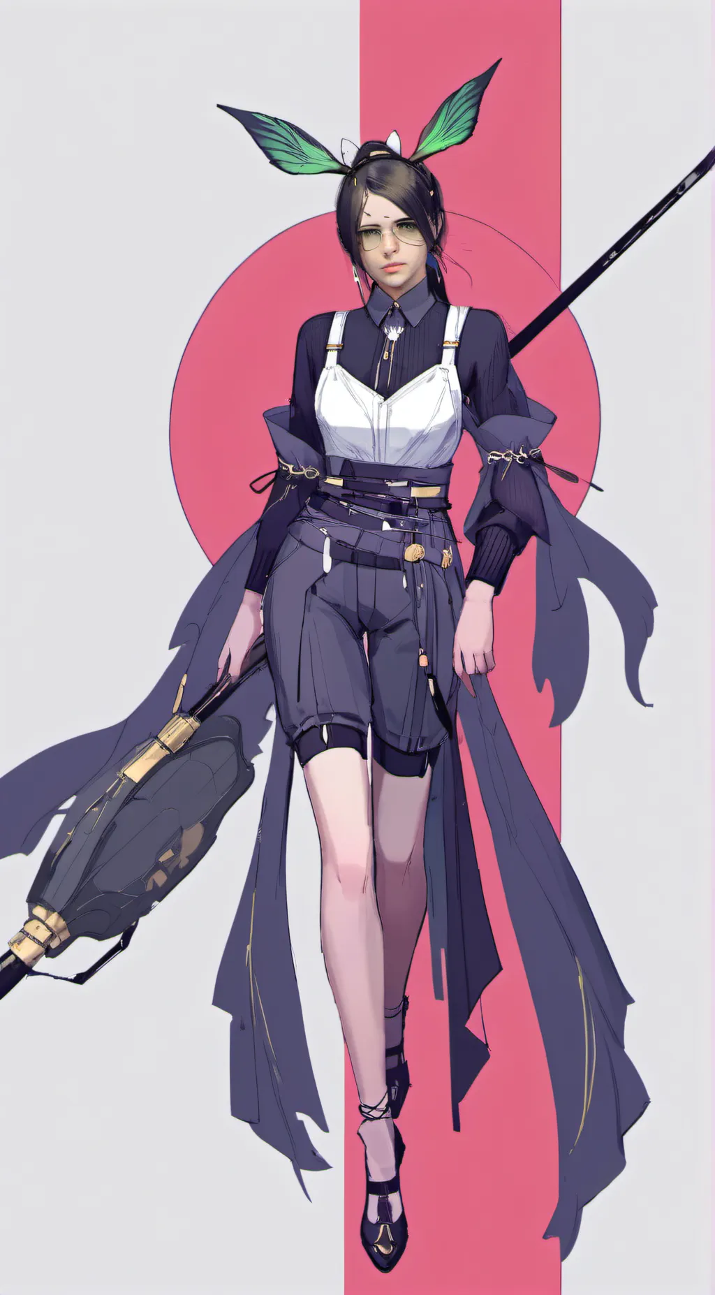 ai character: Aria background