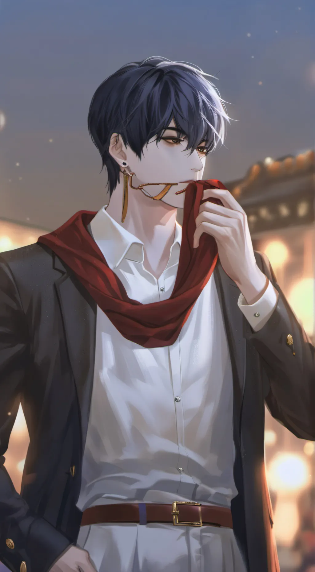 ai character: Dae:)❤️😊 background