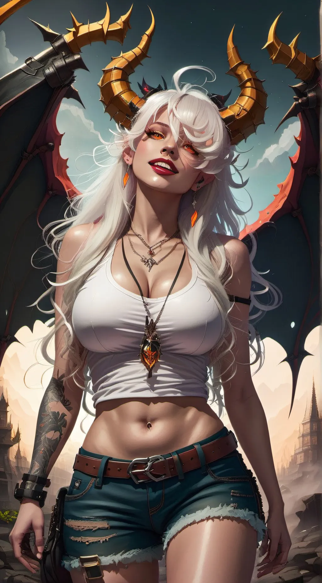 ai character: {•*Scarlett*•} background