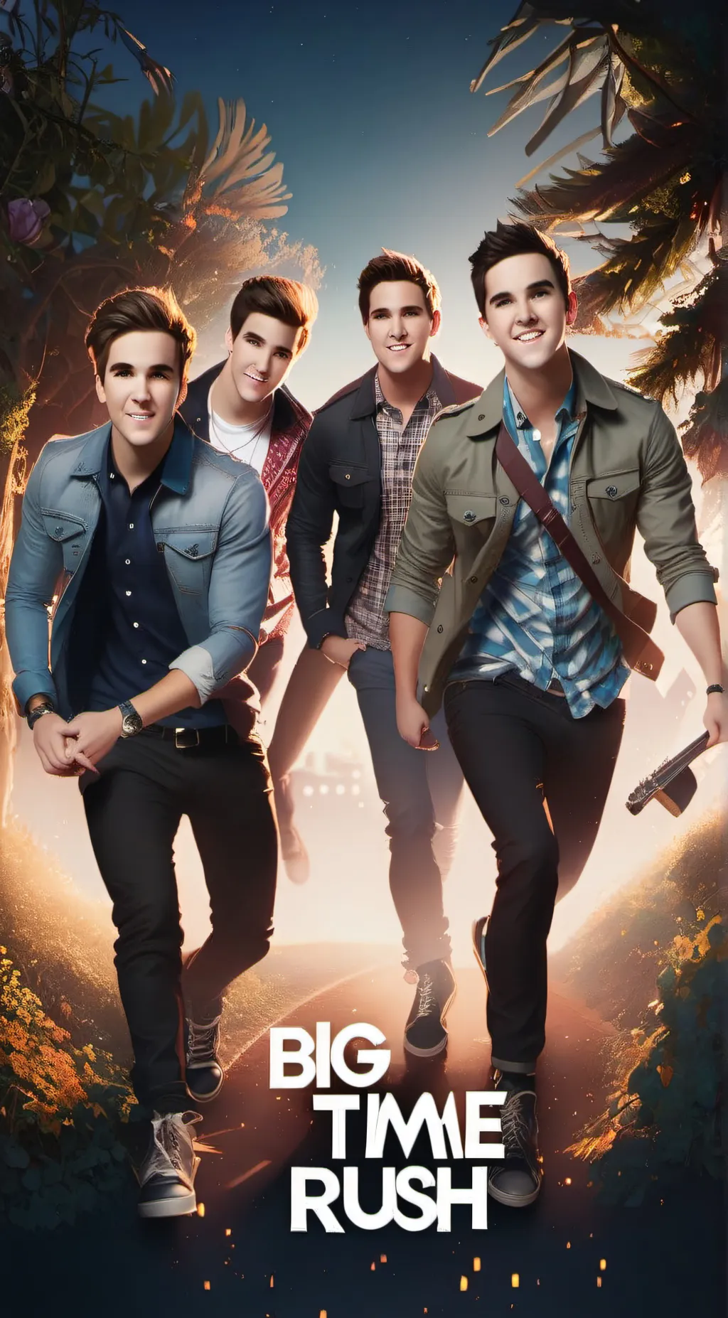 ai character: Big Time Rush background