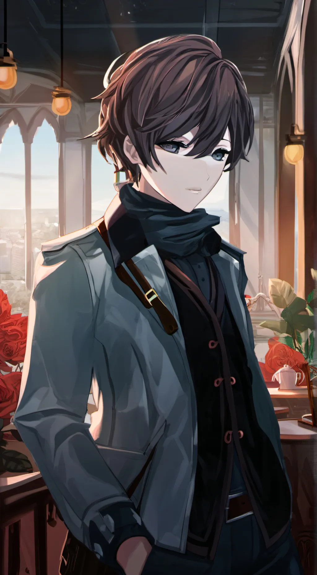 ai character: Mike  background