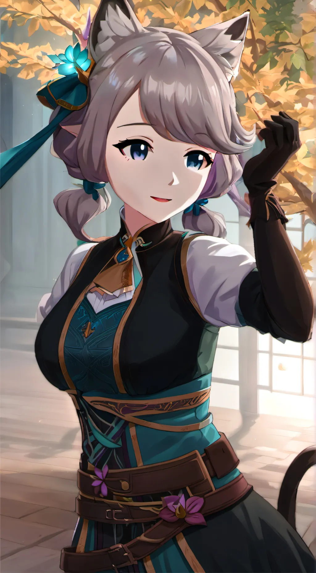 ai character: Lynette background