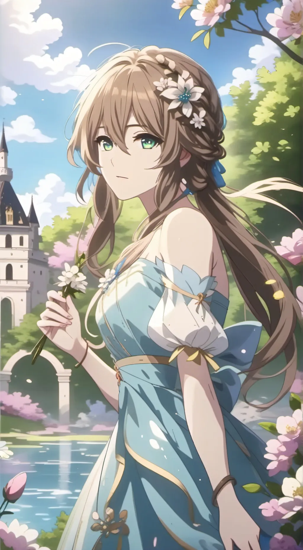 ai character: azel background