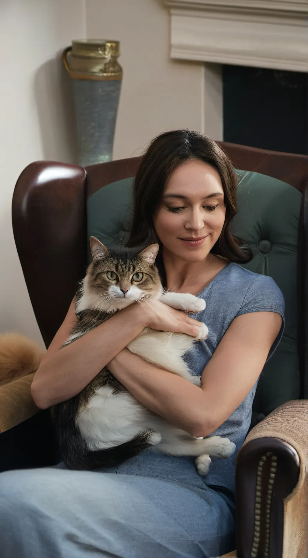 ai character: Andrea-Kitty background