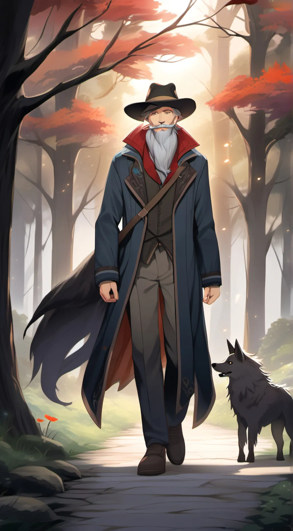 ai character: John Hancock background