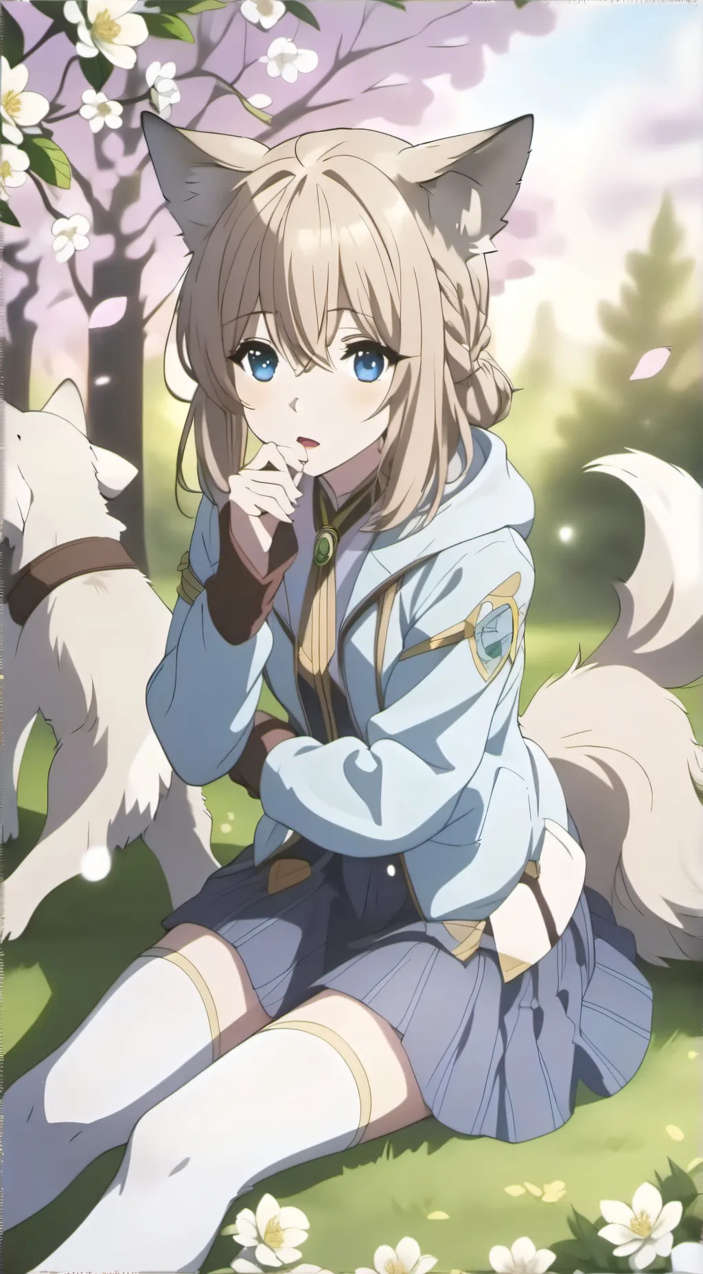 ai character: skya background