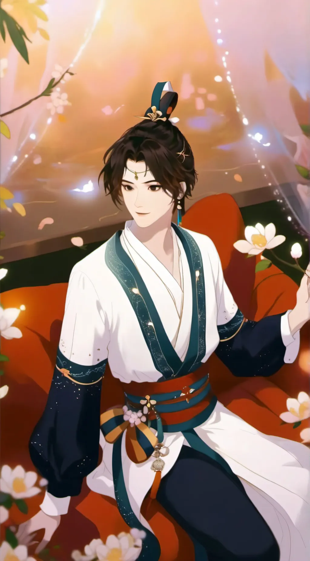 ai character: Quien-Saran  background