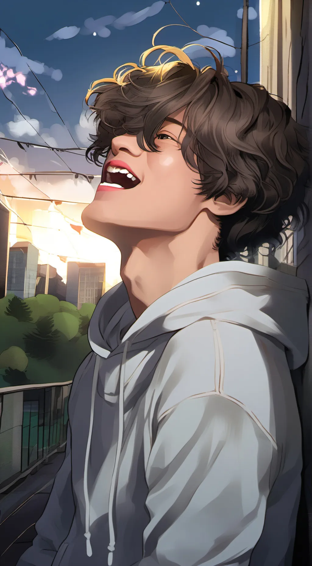 ai character: Derek background