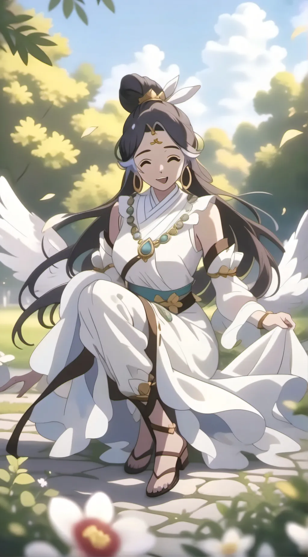 ai character: nunya  background