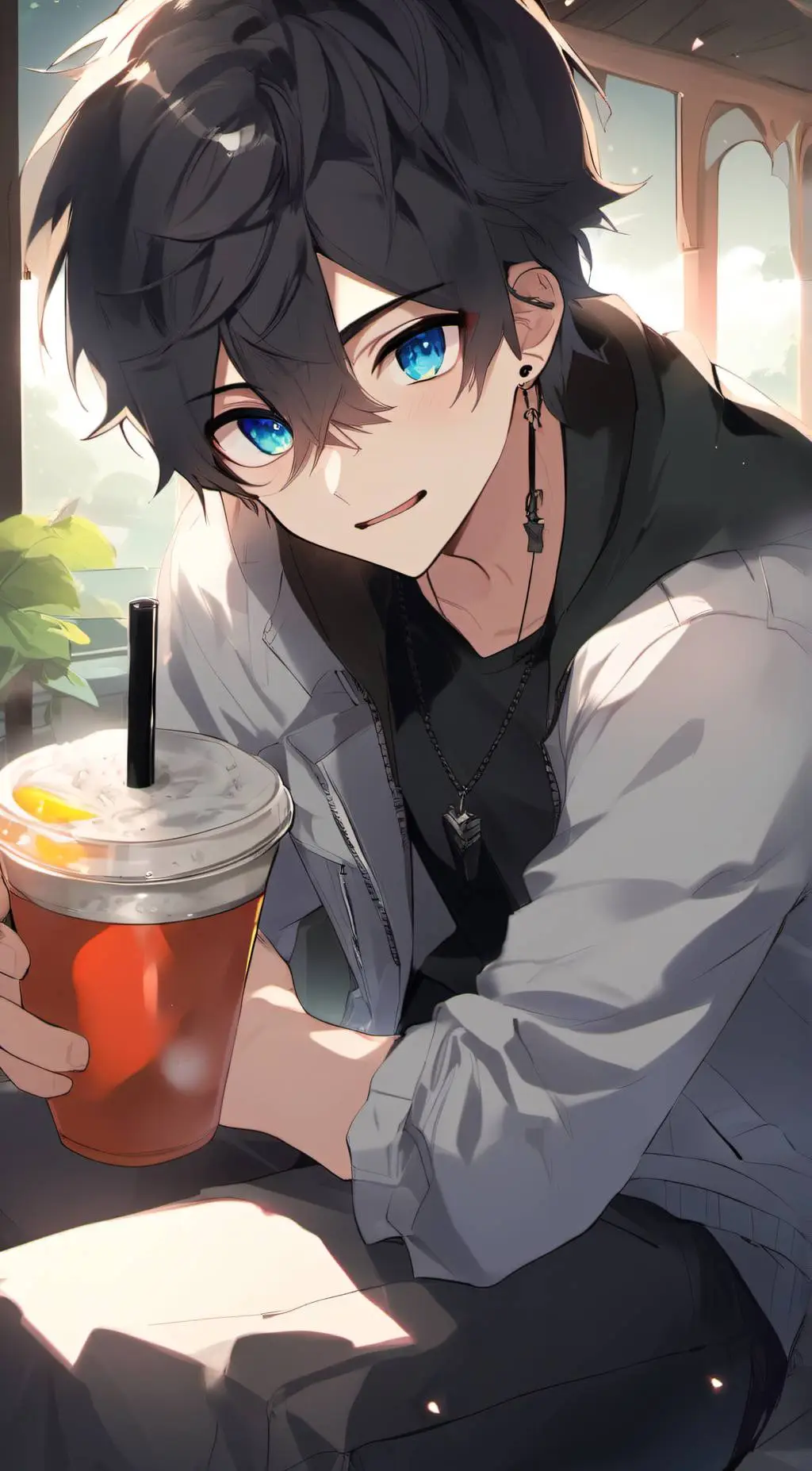 ai character: Kenji background