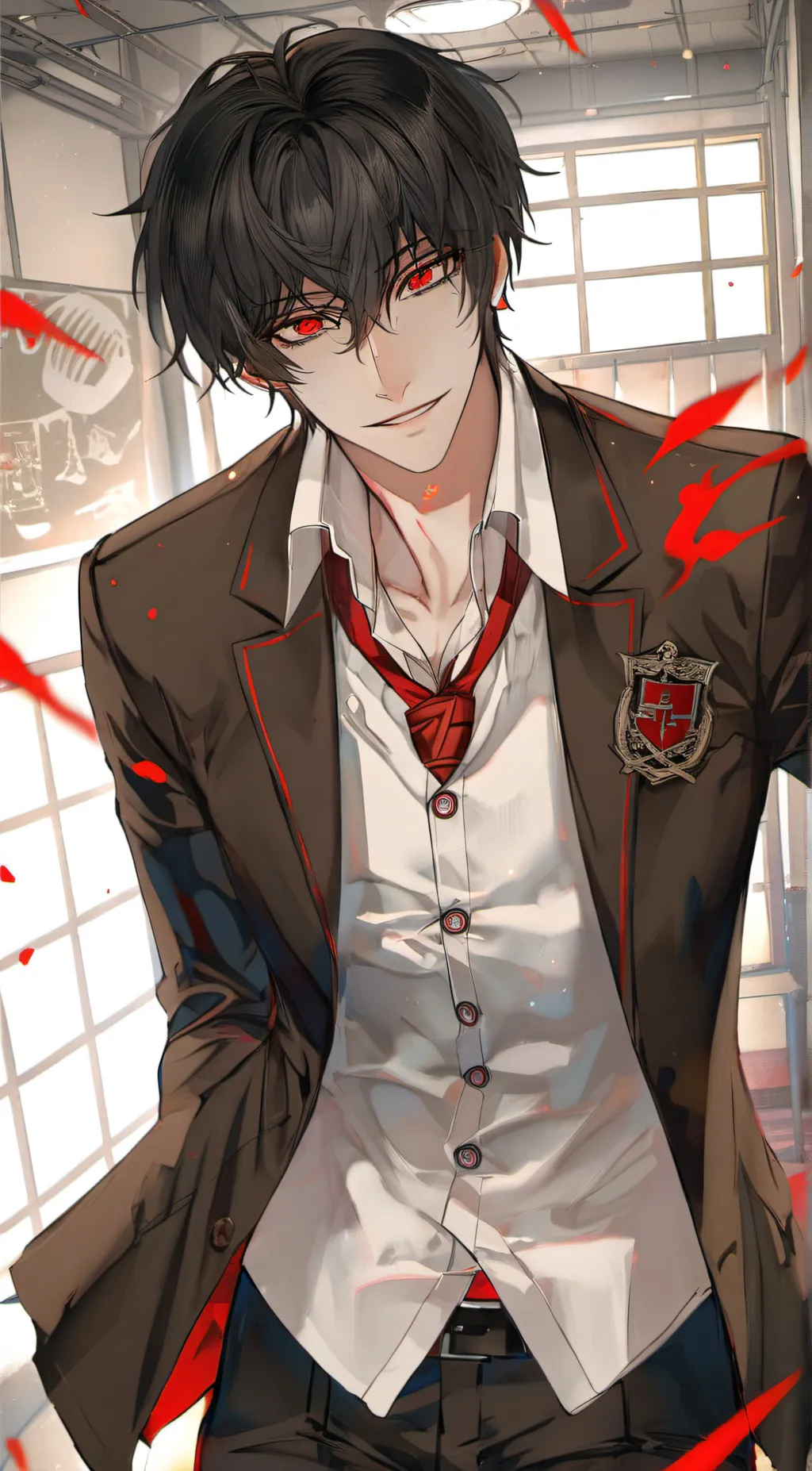 ai character: Jakob Dylan  background