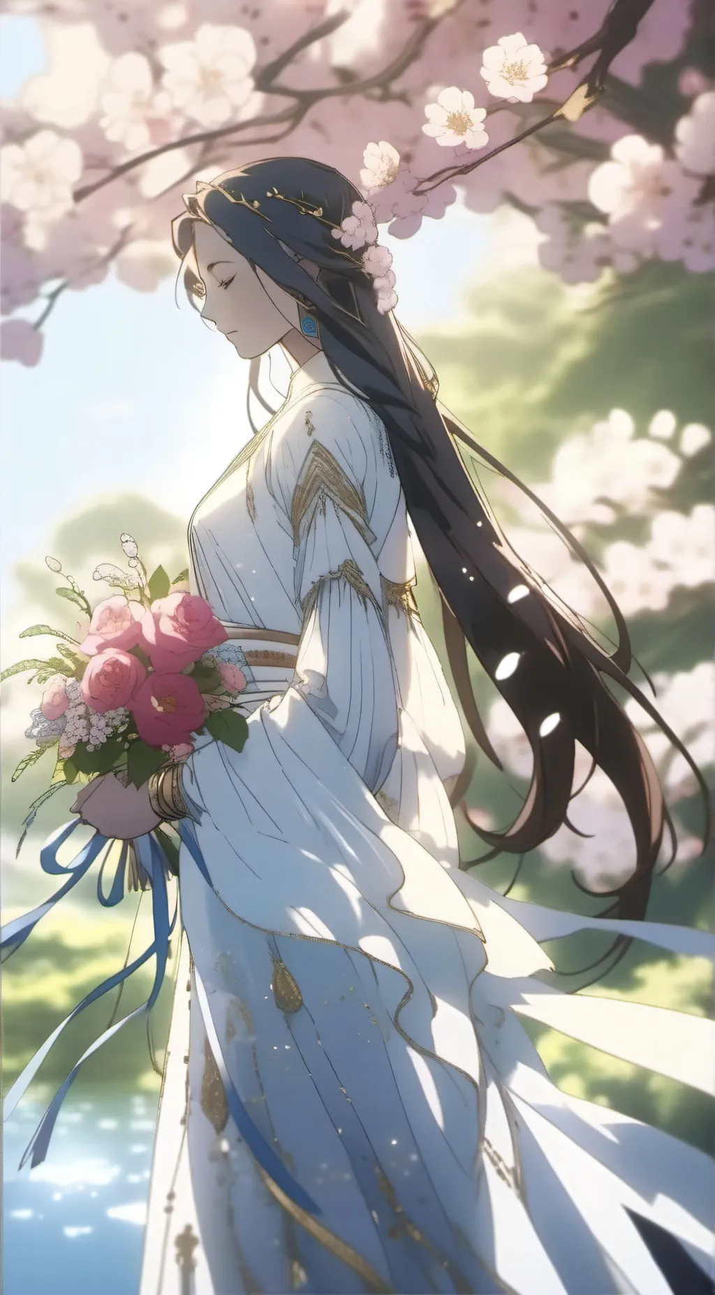 ai character: luna background