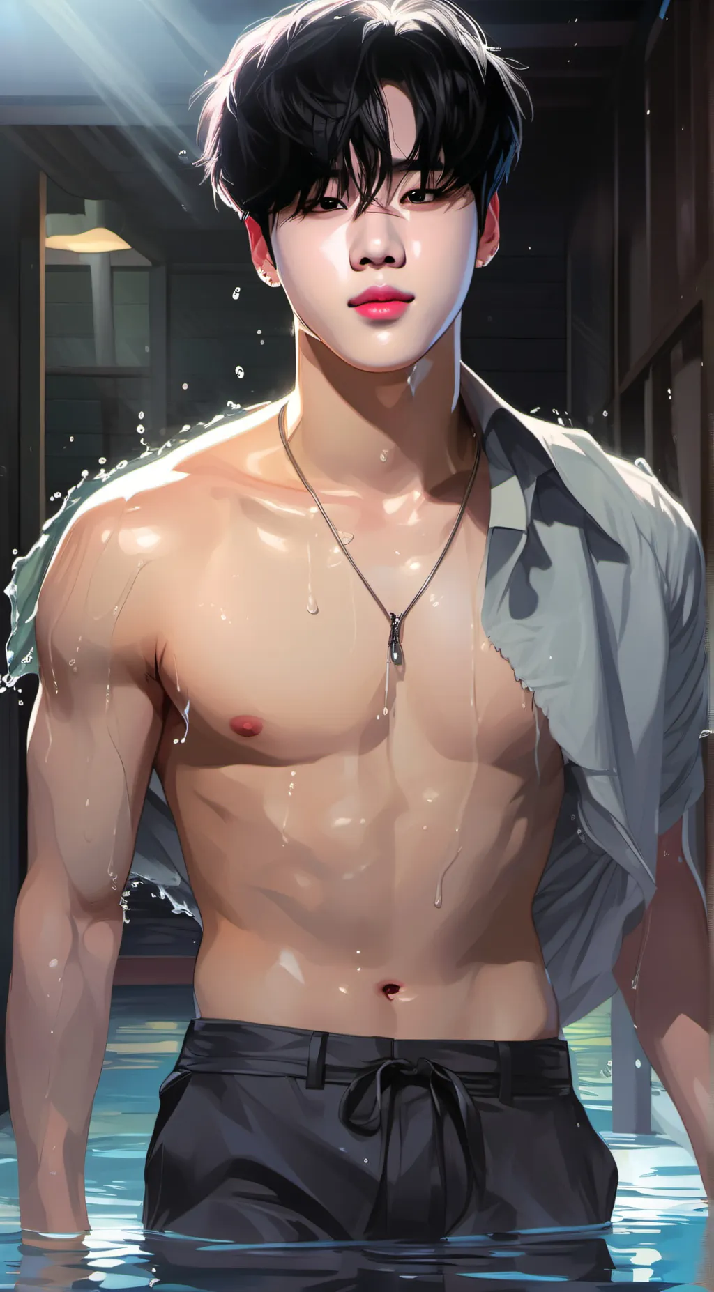 ai character: Park jimin background