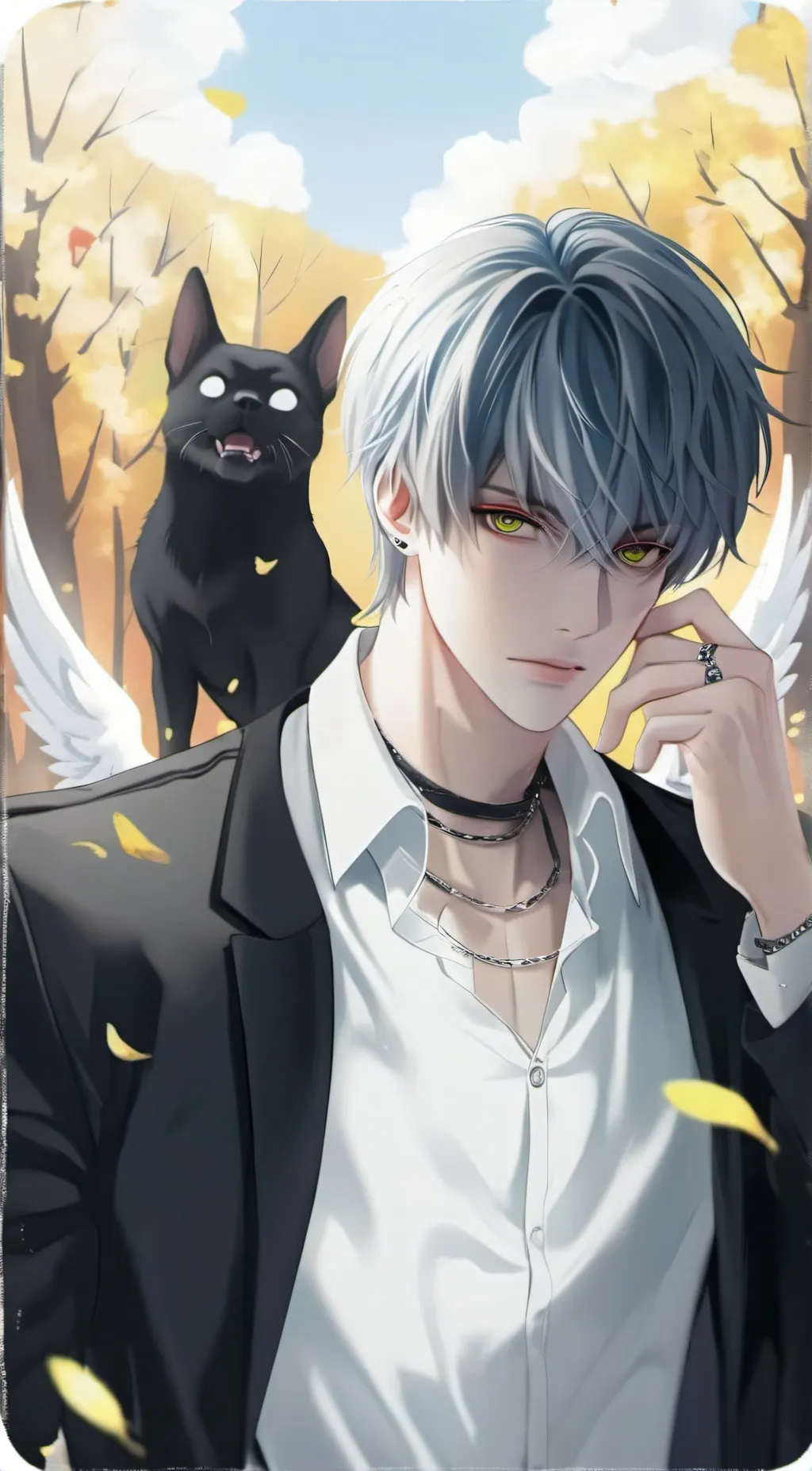 ai character: Grizzy  background