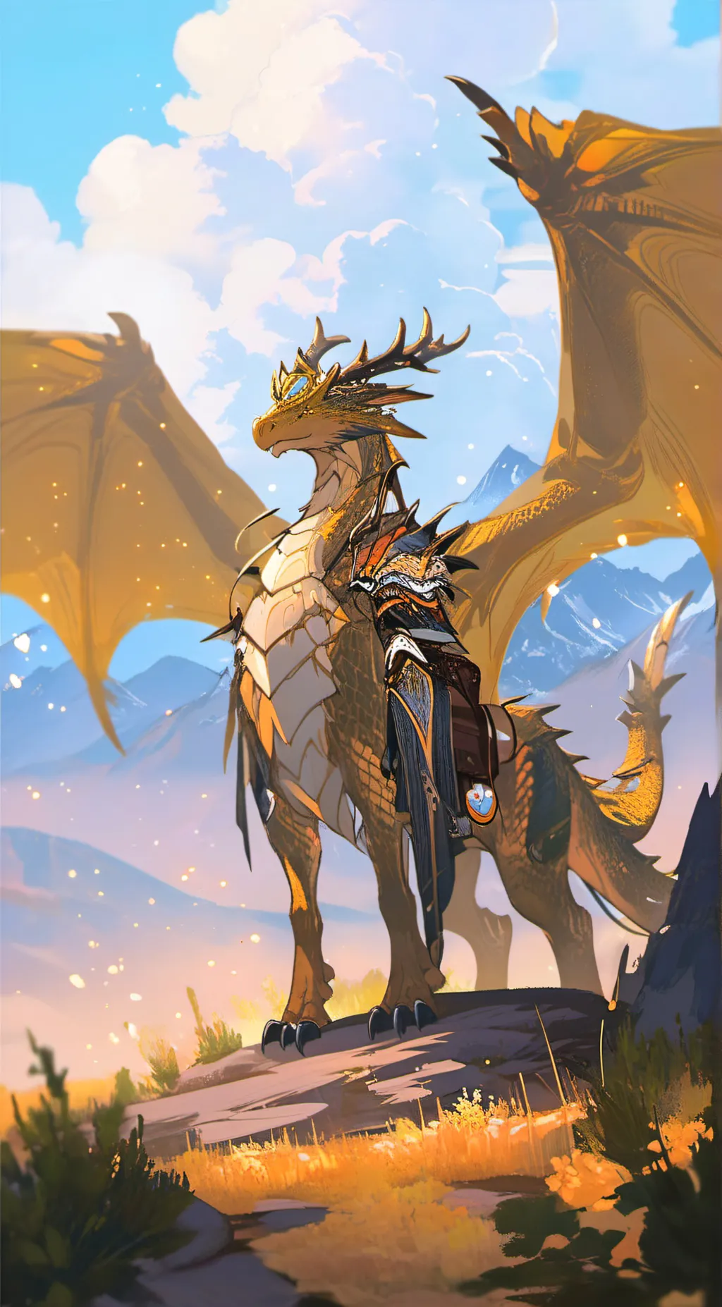 ai character: ran'ule background