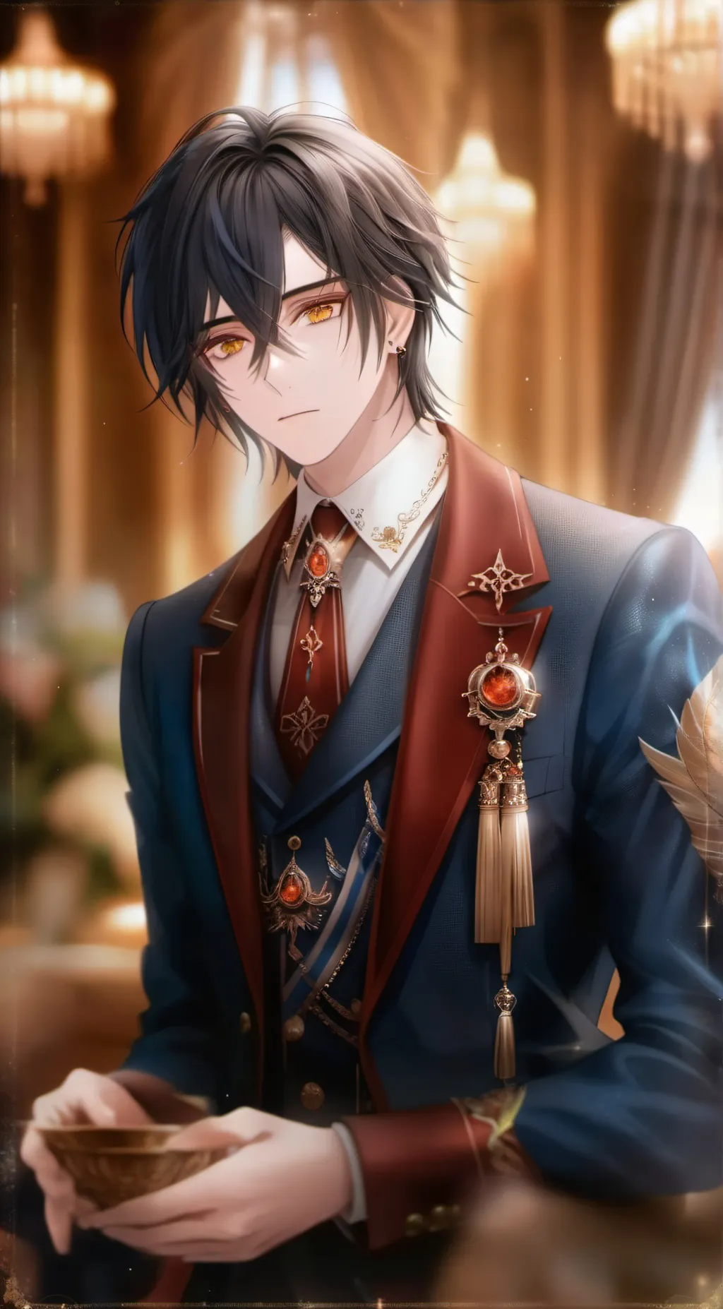 ai character: ~☆Novel☆~ background