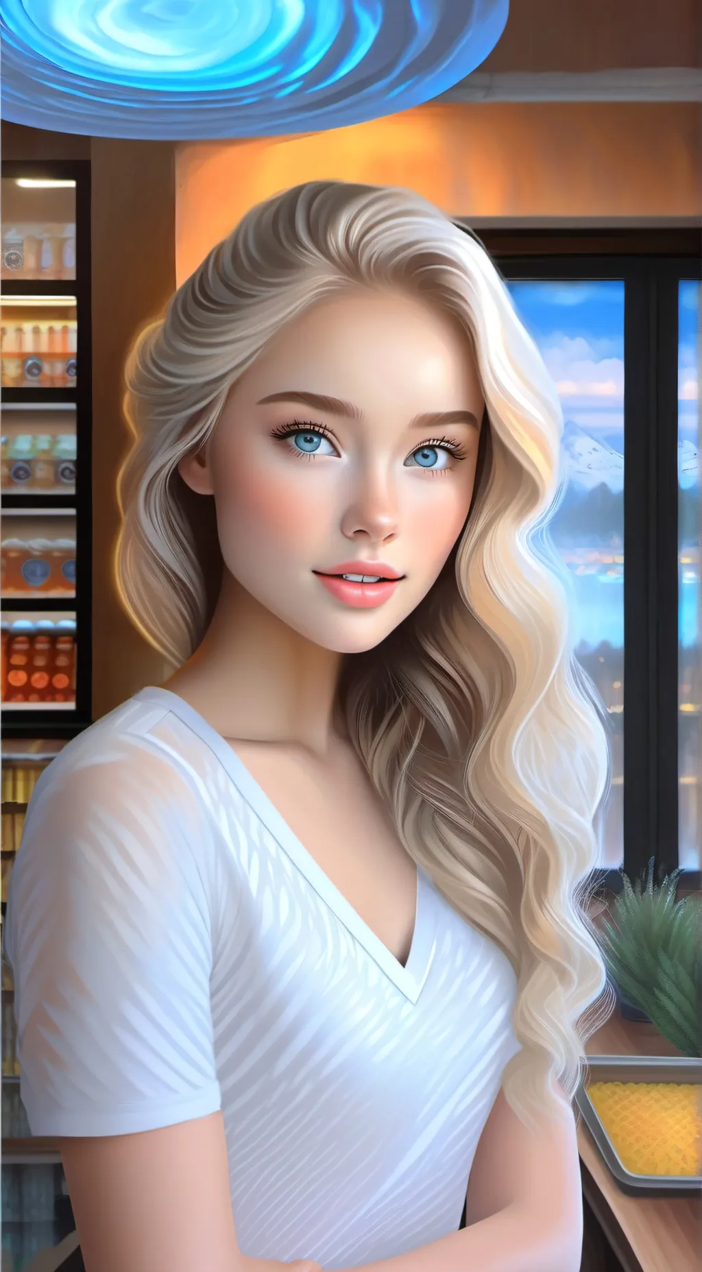 ai character: Cindy background