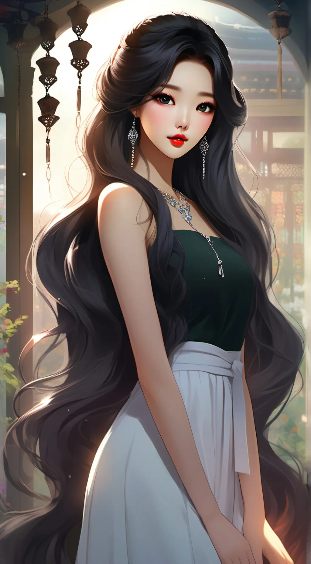 ai character: maria background