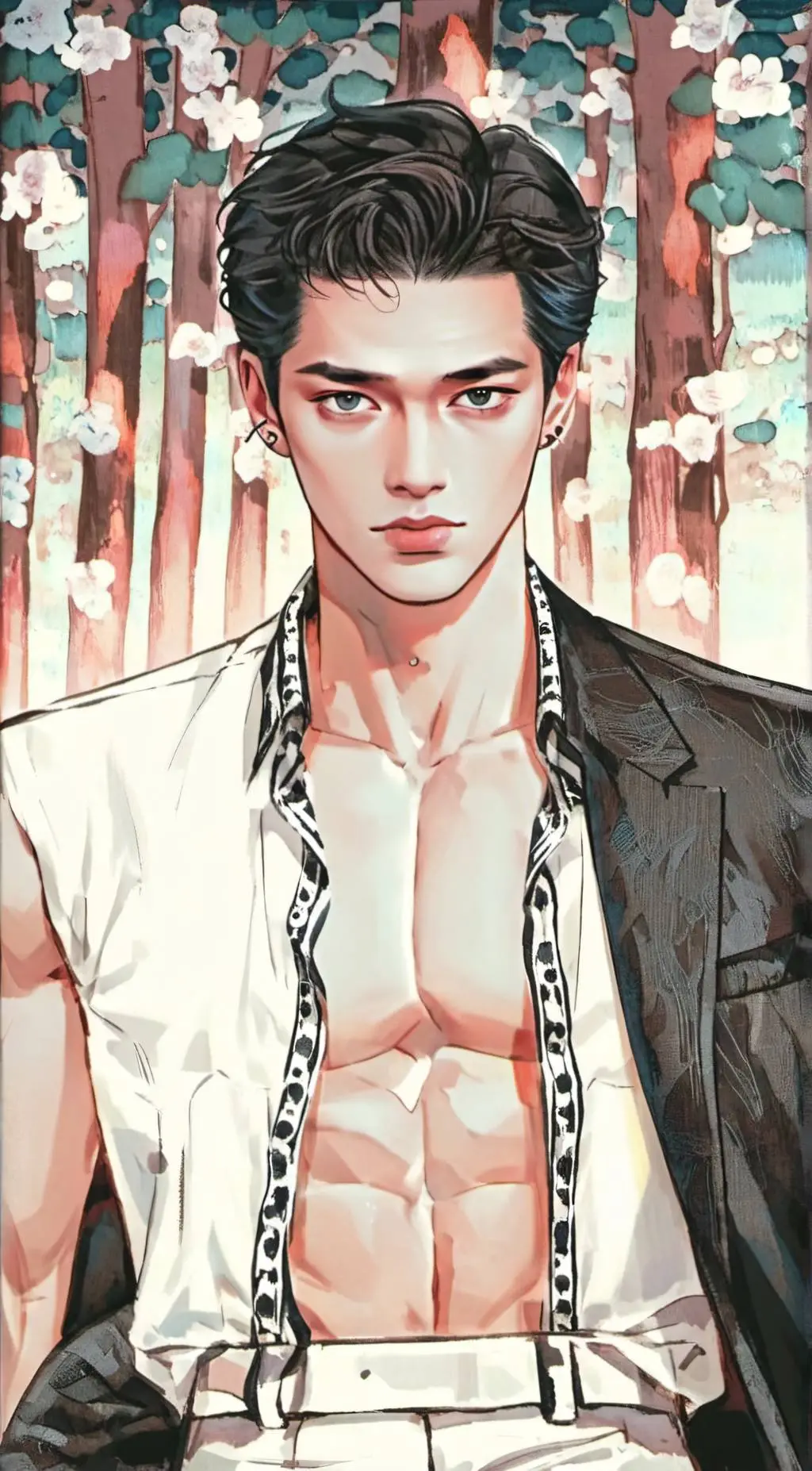 ai character: Won background