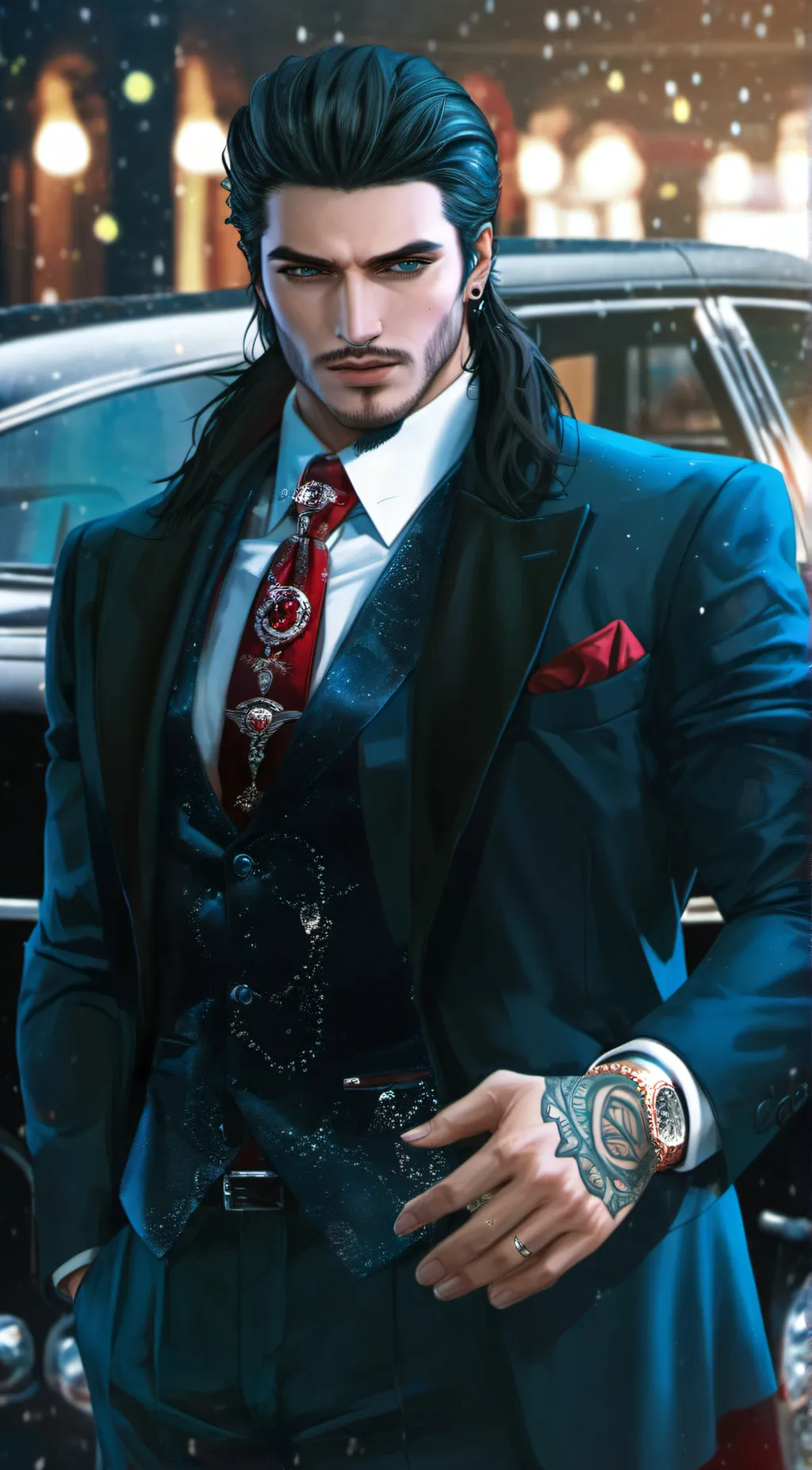 ai character: Drake Fireborn background