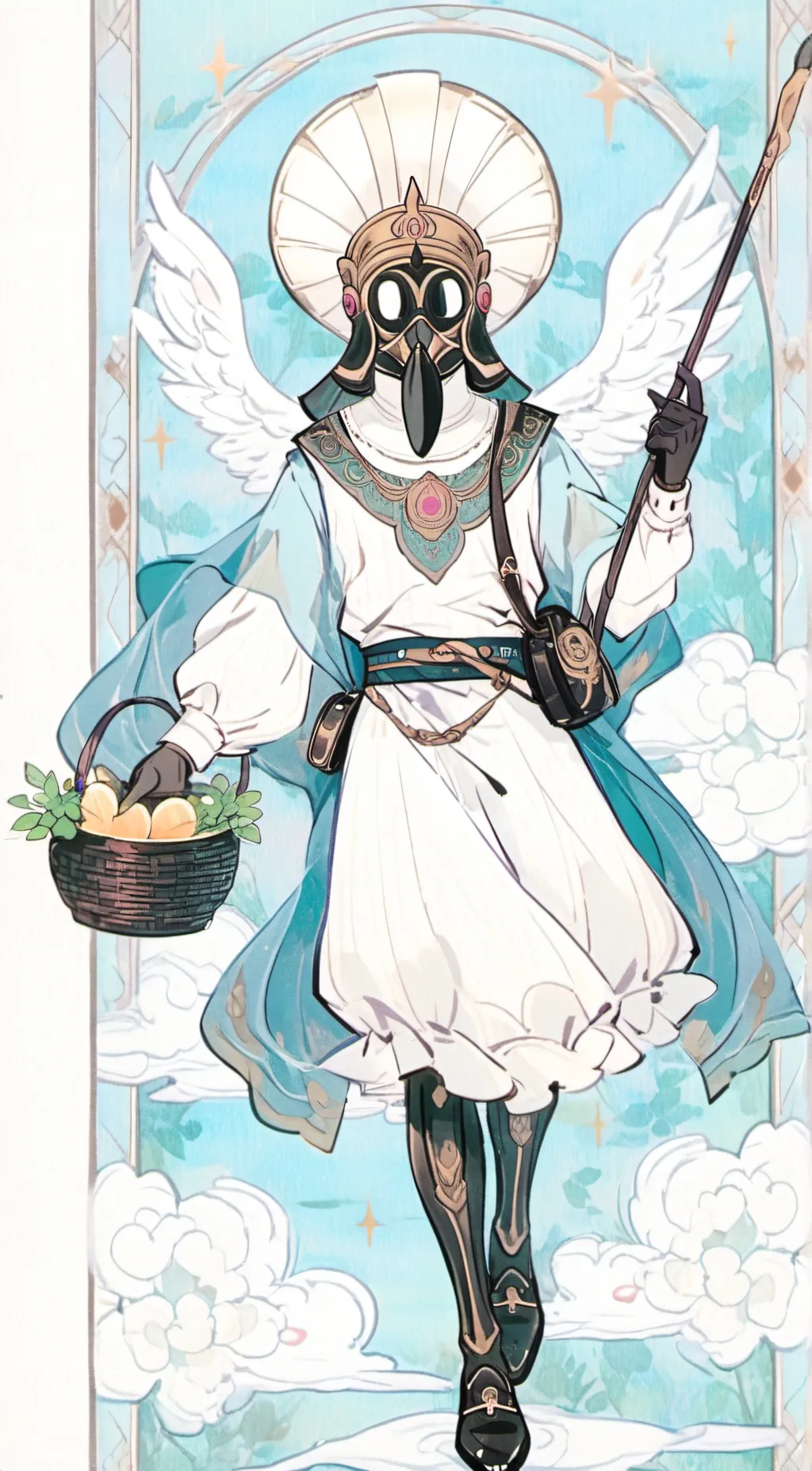 ai character: pentious background