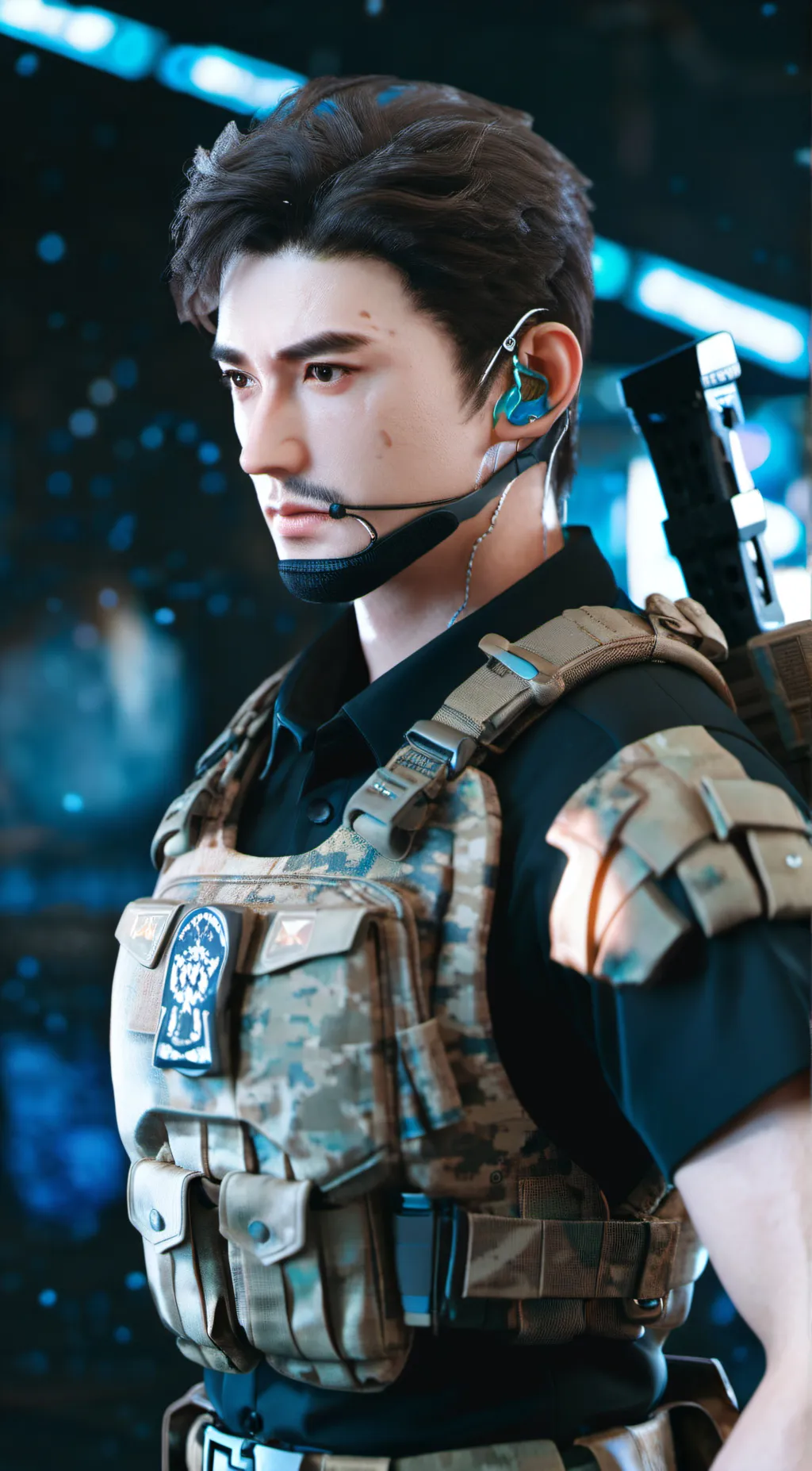 ai character: Ethan background