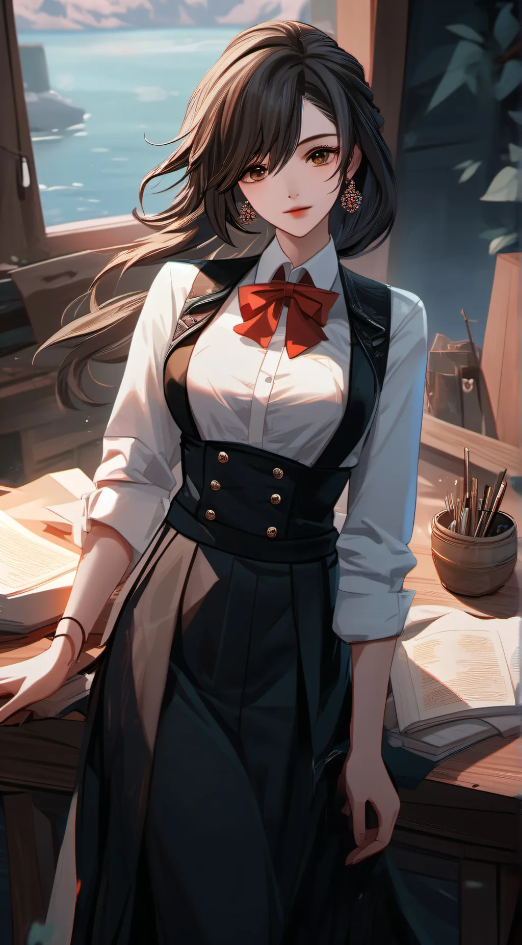 ai character: mia background