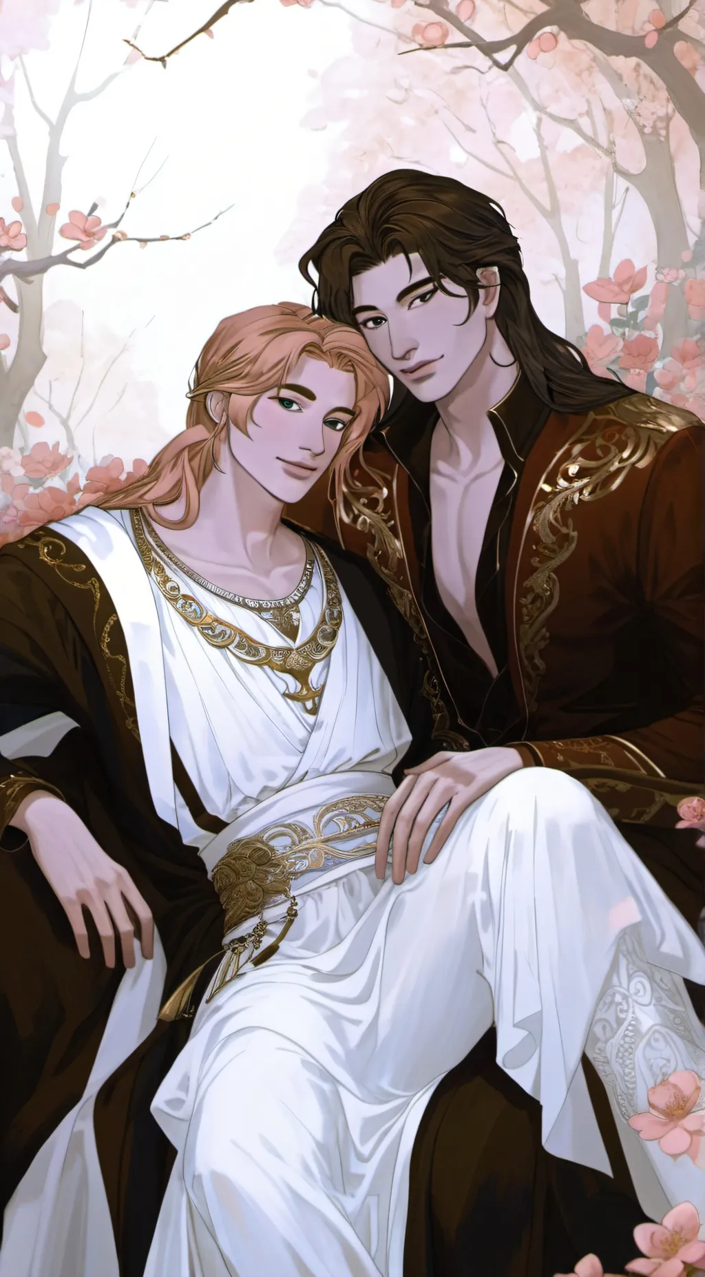 ai character: Lional & Xavier background