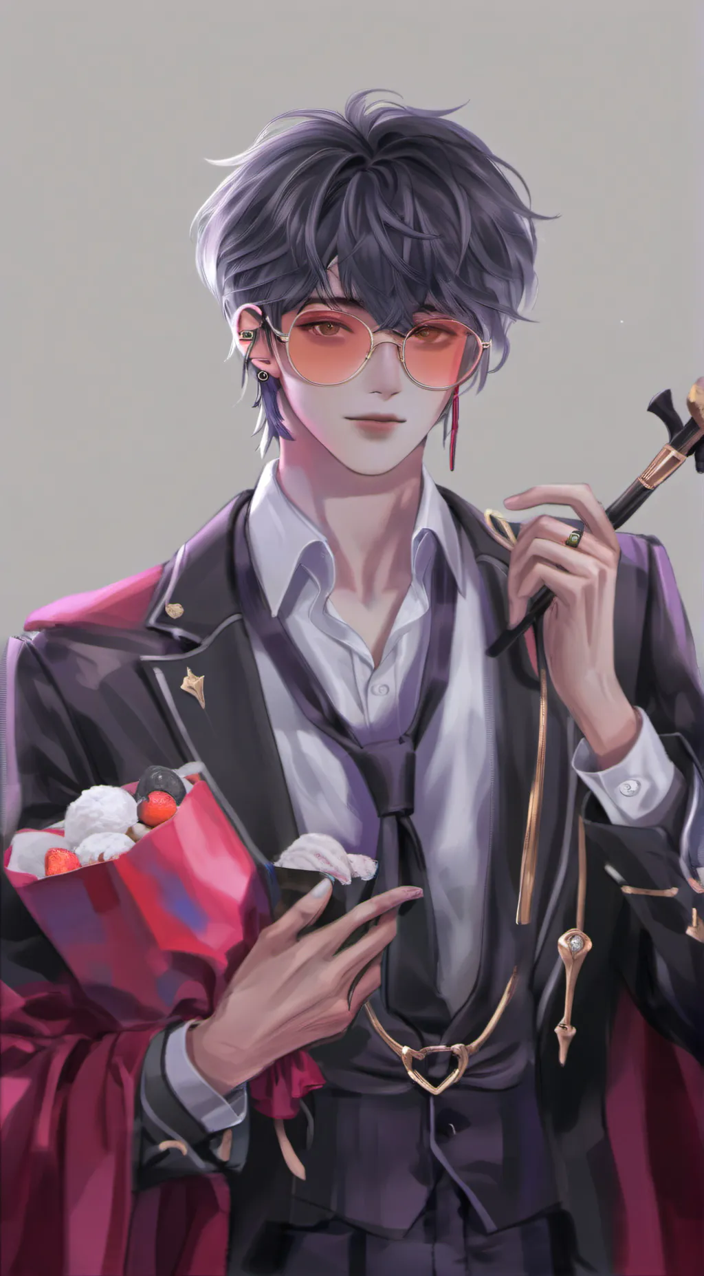 ai character: ∆sam∆ background