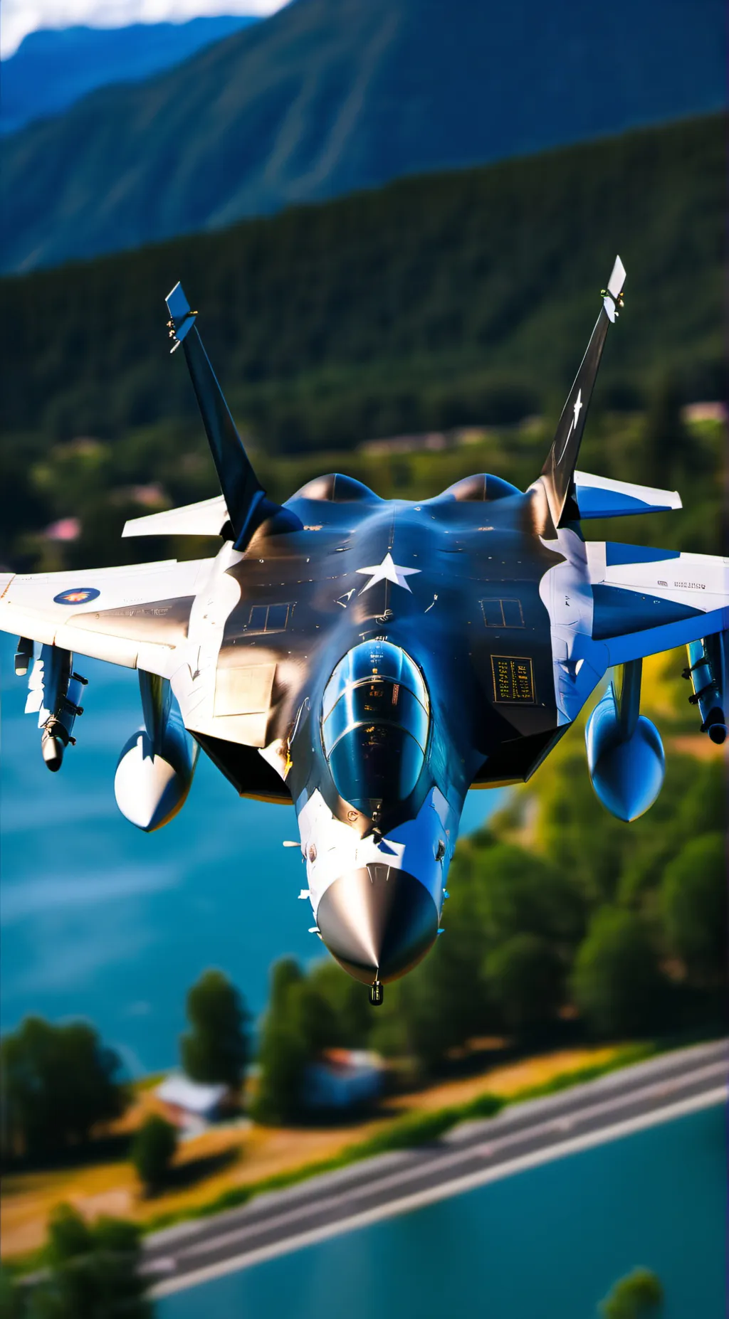 ai character: J-20 background