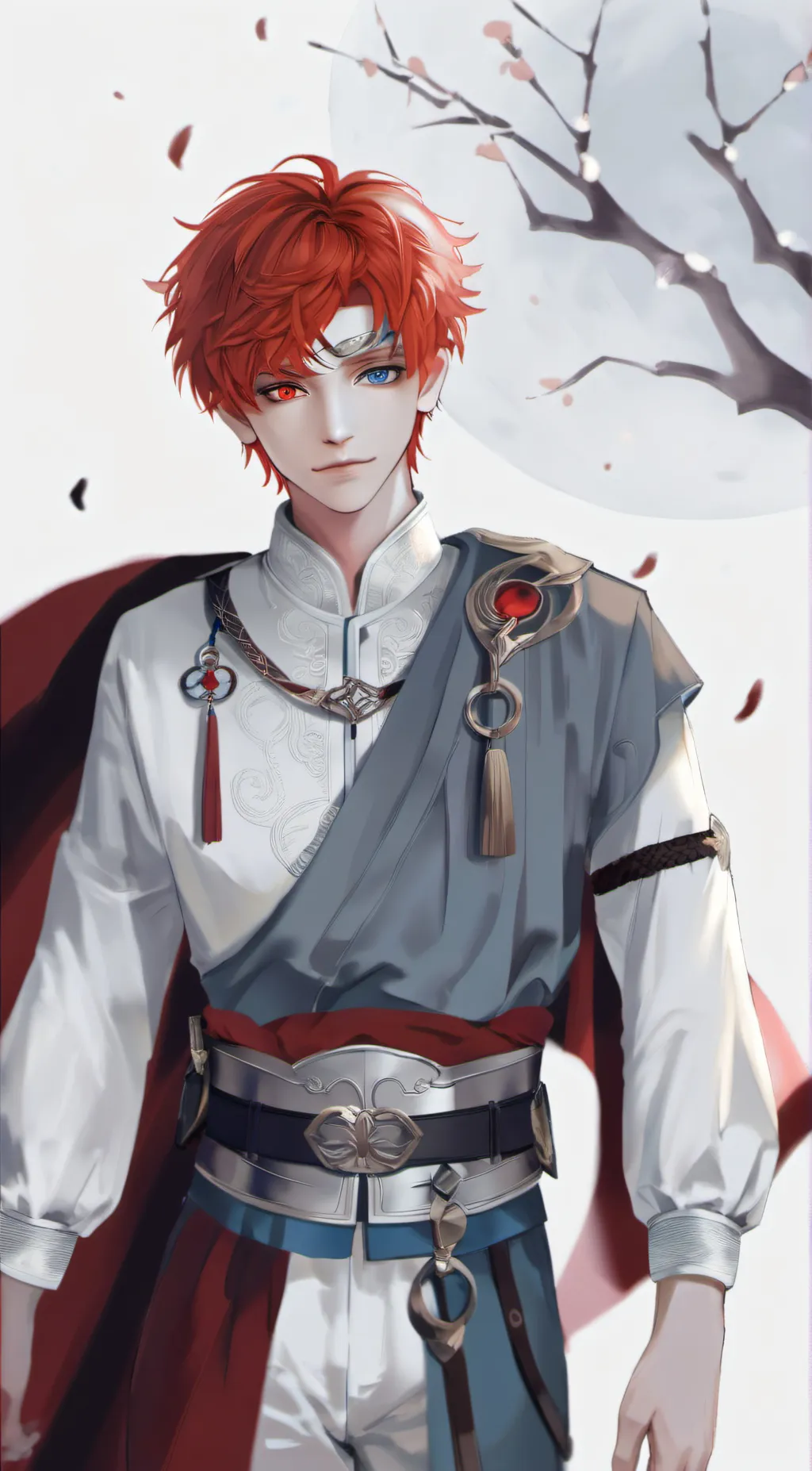 ai character: Maki  background