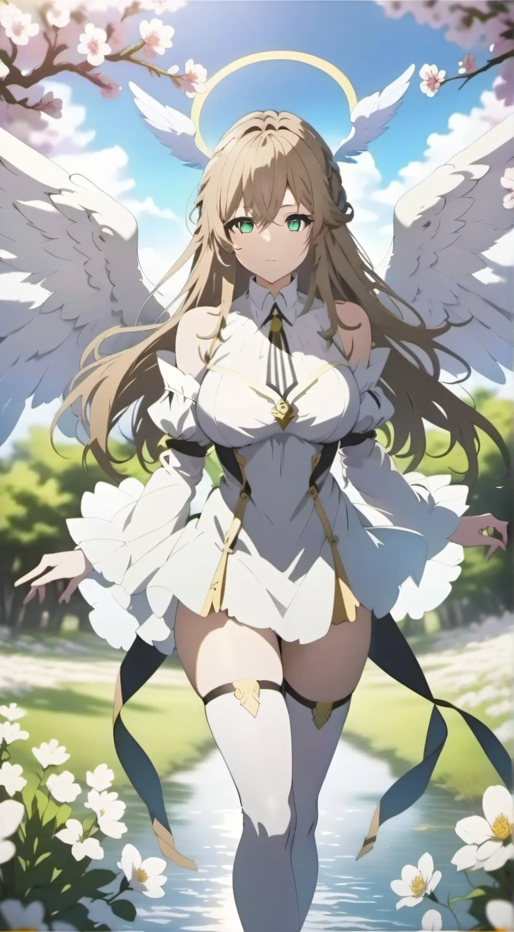 ai character: Angela background