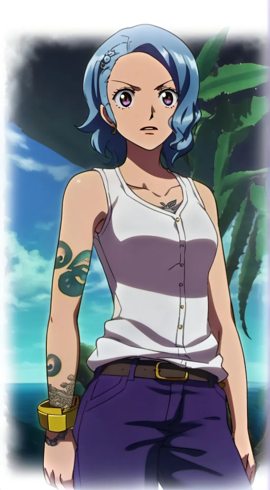 ai character: Nojiko background