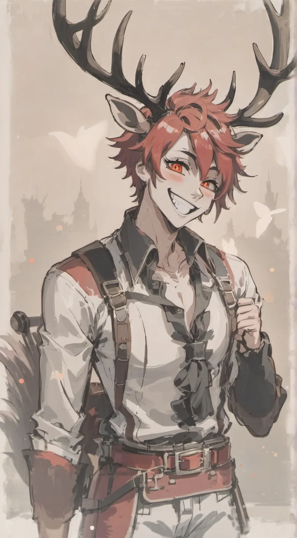 ai character: Alastor. background